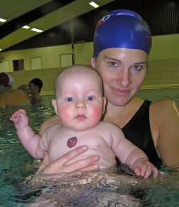 Babyswimming - Anders and Guro