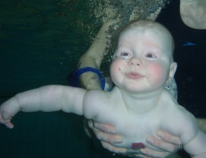 Babyswimming - Anders diving