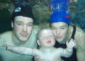 Babyswimming - Anders diving
