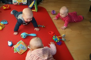 Emma, Kristine and me.